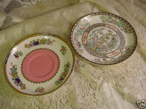 China Saucers Copelands Spode & Coalport England  