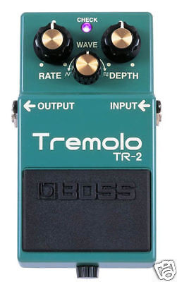 Boss TR 2 Tremelo with Crystal Mod Classic Tone New  