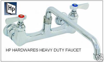 COMMERCIAL FAUCET 8CENTER WALL 12 SPOUT NSF  