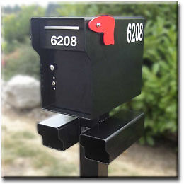 FORT KNOX MAILBOX~1/4 Steel HEAVY DUTY locking mailbox  