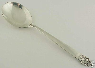 Sterling Silver Oneida Round Soup Spoon King Cedric  