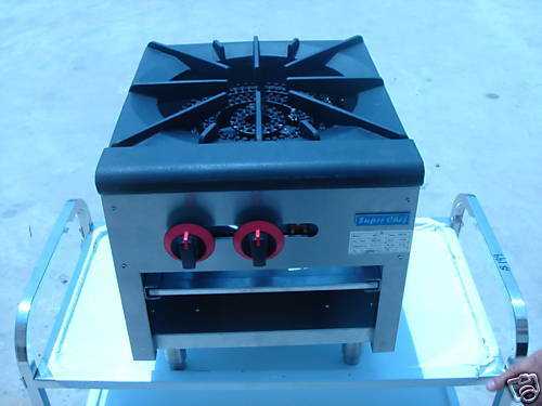 New Stock Pot Single Burner Gas Range LP or NAT  