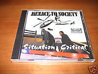 Menace to Society   Situation Critical Rap CD   B Legit  