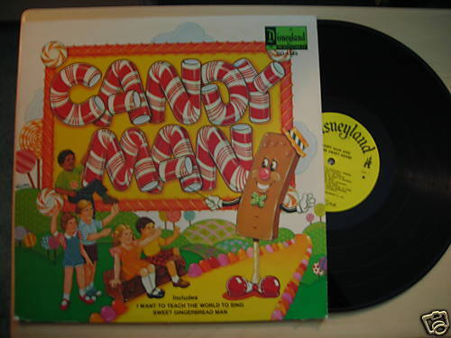 RARE Vintage Disneyland Records Candy Man LP 1972  