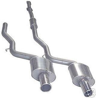 MITSUBISHI EVO 7, 8 & 9 MONGOOSE EXHAUST DOWNPIPE BACK  