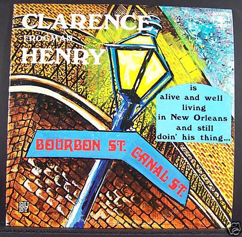 Clarence Frogman Henry Vinyl LP New Orleans SIGNED  