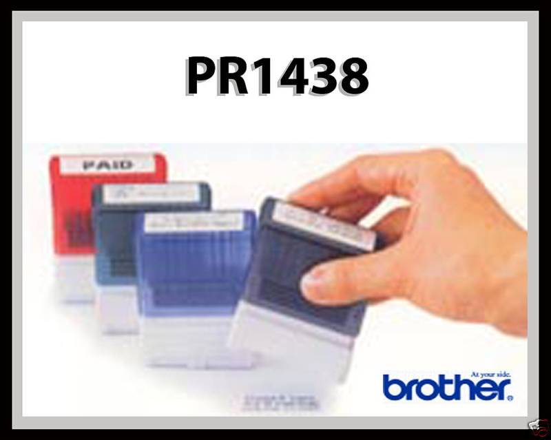 Brother SC2000 Stamps PR1438 (.54x1.5) 6/Pack  