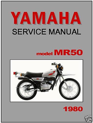 YAMAHA Workshop Manual MR50 1980 Service Repair  