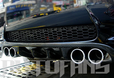 BMW E92 2D M3 H STYLE CARBON FIBER REAR DIFFUSER  