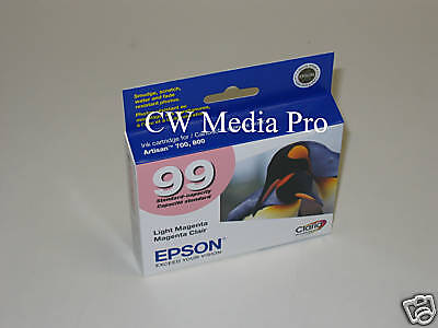 Genuine Epson T0996 Lt Mag printer ink Artisan 700 800  