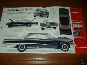 1961 Ford galaxie specifications #9