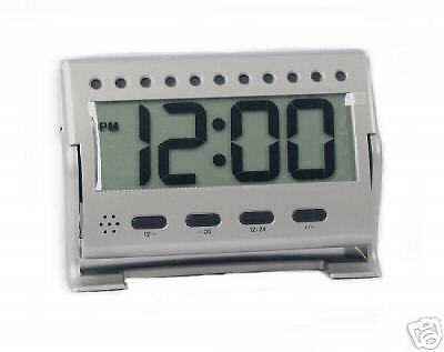 DESK CLOCK WIRELESS INTERNET CAMERA NANNY CAM SPY CCTV  