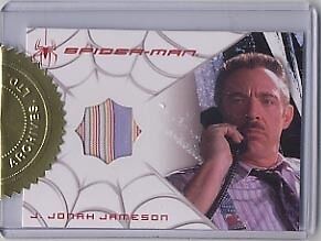 SPIDERMAN 3 J. JONAH JAMESON J.K. SIMMONS SHIRT CASE TOPPER COSTUME 