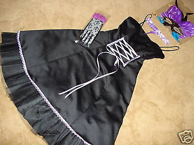 SHOWGIRL VEGAS dance hall SALOON cancan costume 5/6 S  