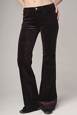 For All Mankind GINGER Velvet Jeans Pant 28 NWT$187  