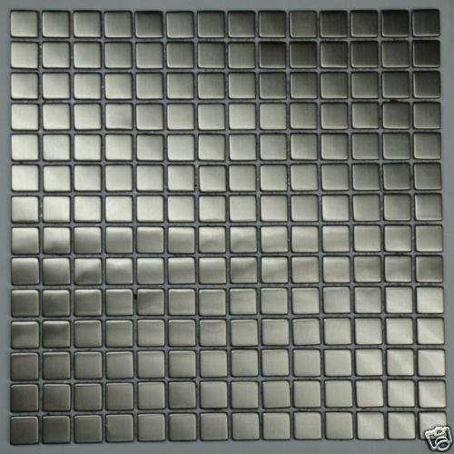 Stainless Steel Metal Tile Mosaic backsplash wall 4m03  