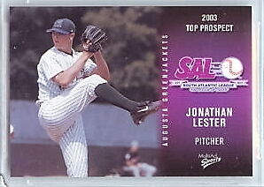 2003 Multi Ad Jon Lester Sal Top Prospect 1st RC