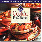 COOKN FIX & FORGET CROCKPOT RECIPES * PC * BRAND NEW  