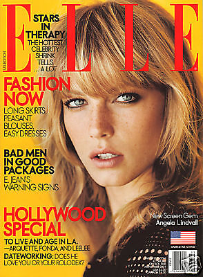 Elle 2001 Angela Lindvall Korina Longin Kae Iwakawa Rachel Roberts 