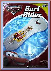 Disney ~ PIXAR CARS 28 SURF RIDER FLOAT {NIP}  