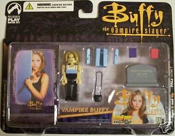 BUFFY THE VAMPIRE SLAYER VAMPIRE BUFFY PALZ TOY FAIR EX  