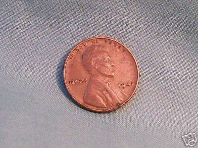 1941 USA One Cent Penny Wheat Coin (G)  