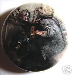 Resident Evil GAME OVER 2 1/4 Pin Back Button  