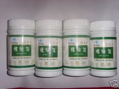 Bottles Spirulina, 250mgX1600 Tablets, 5 Month Supply  