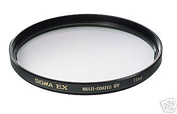 Sigma 72mm UV EX DG Multi Coated Filter AFF940  