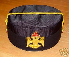 Masonic 32nd Degree (PHA SJ) Scottish Rite Cap New  