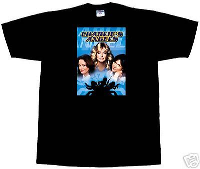 NEW T SHIRT CHARLIES ANGELS TV SHOW 70S adult/youth  
