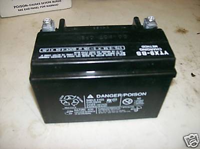 SKI DOO SNOWMOBILE BATTERY YUASA YTX20LBS OE# 410301203  