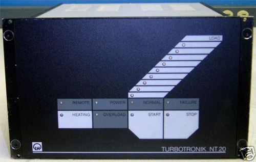 Leybold TURBOTRONIK NT 20 Pump Controller (NT20 Turbo)  