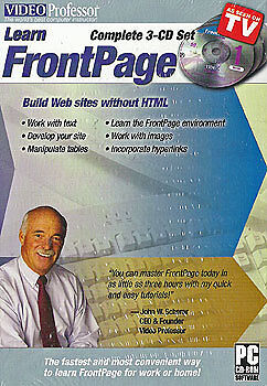 Video Professor Learn FrontPage 2003 02 00