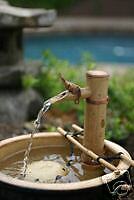 24 Adjustable Bamboo Accents Water Spout and Pump Kit  