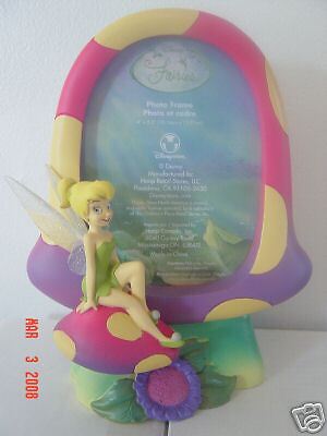  TINKERBELL MUSHROOM PICTURE FRAME NEW  