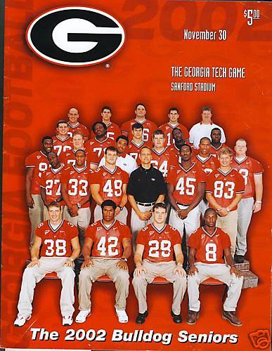 UGA Georgia Football 2002, The Georgia Tech Game  