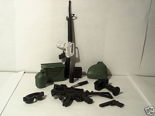 GI Joe SOTW World Peacekeepers Polyfect weapons lot  